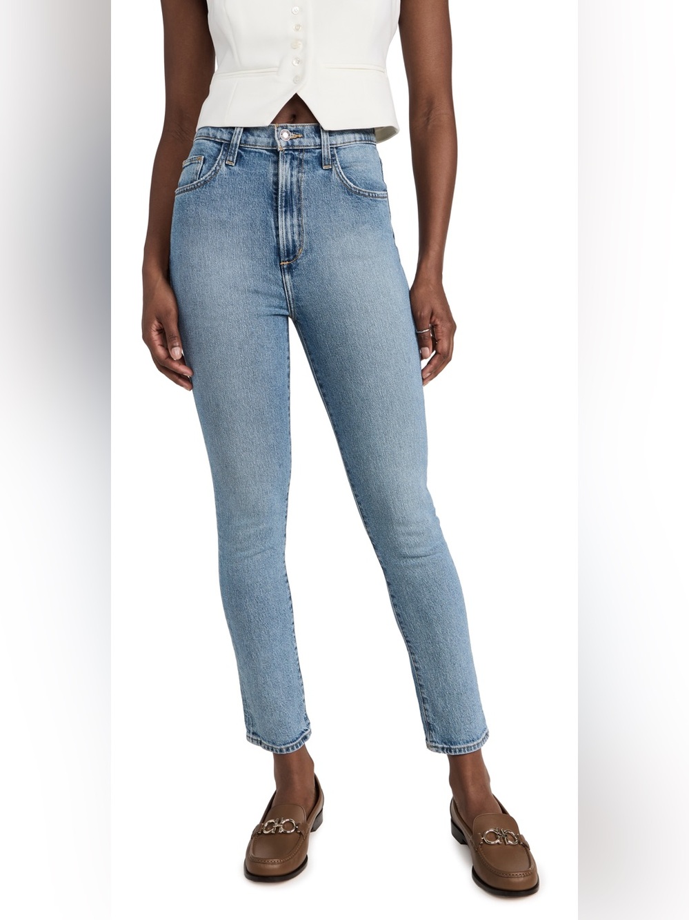 Favorite Daughter The Valentina Cigarette Ankle Jeans In Santiago Size 27 BNWT